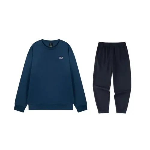 ANTA Life Collection Casual Sportswear Men's Crew Neck Moderate