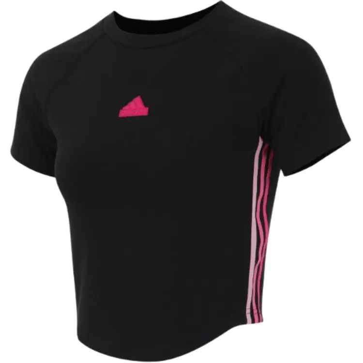 Adidas Dance Raglan Sleeve T Shirt Women's Black