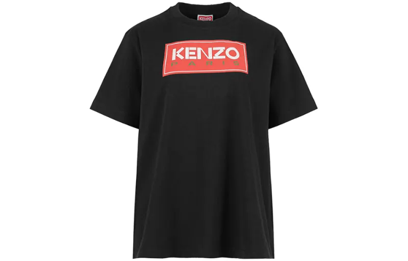 KENZO Logo Printed Crewneck T-Shirt