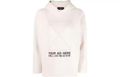 Balenciaga Your Ad Here hoodie