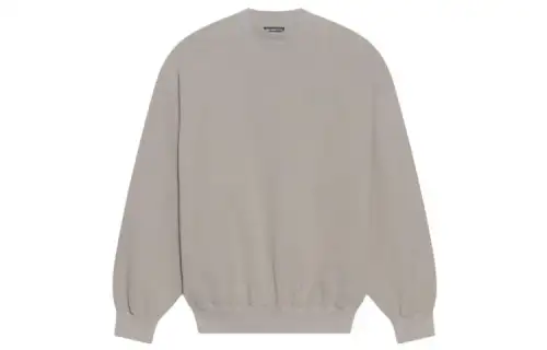 Balenciaga Sweatshirts Women's Khaki Crew Neck Moderate Regular