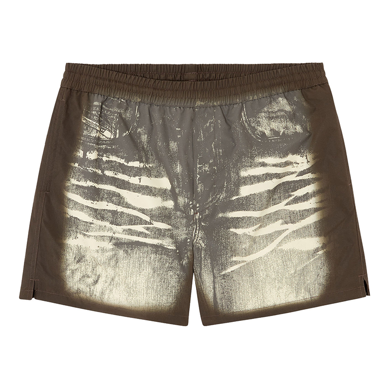 DIESEL Rio Printed Elastic waist Swim Shorts