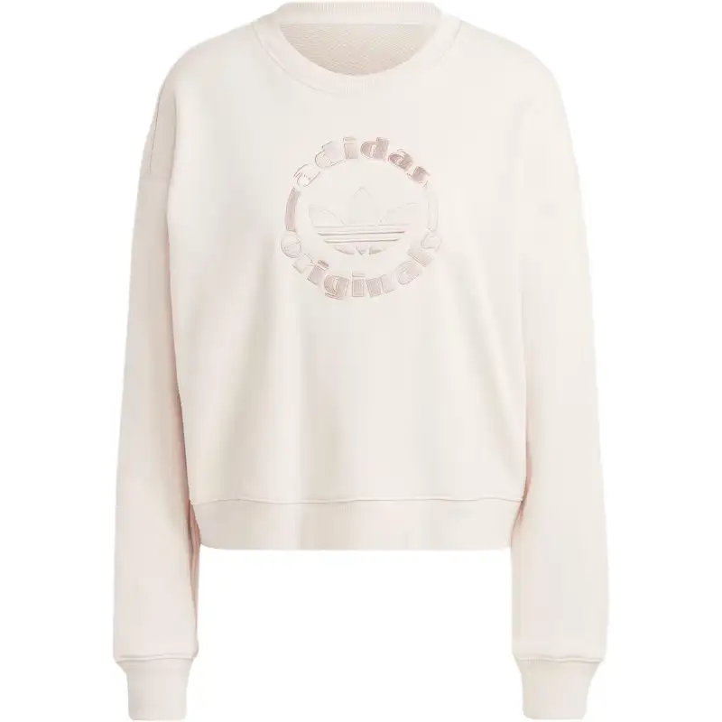 Adidas Originals Sweatshirts Women's Quartz Crew Neck Moderate Regular
