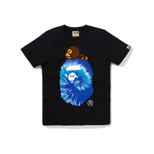 A BATHING APE T Shirts Women's Crew Neck Moderate Straight Fit