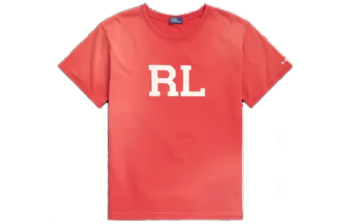 Polo Ralph Lauren T-Shirts Women's Red Crew Neck Moderate Other