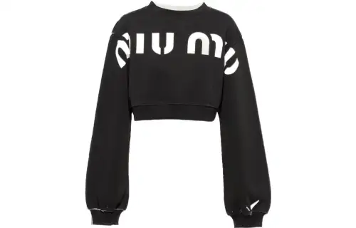 MIU MIU Sweatshirt Women's Black