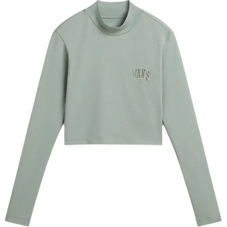 Vans T Shirts Women's Green Stand Collar Moderate Other
