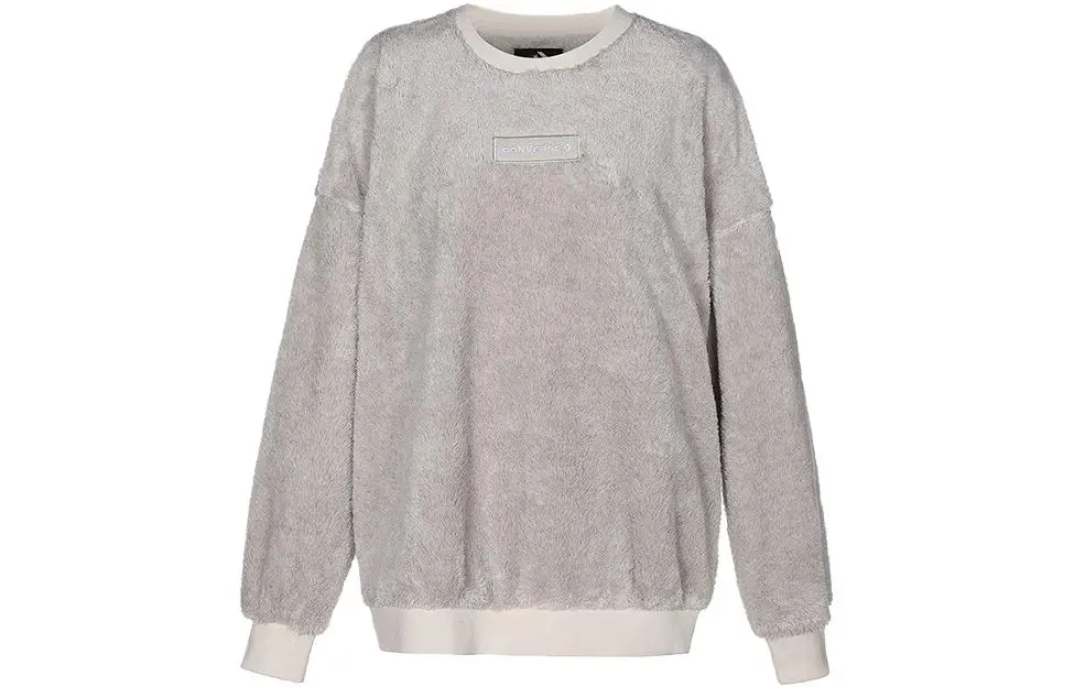 Converse Sweatshirts Women's Khaki Crew Neck Thickened Regular