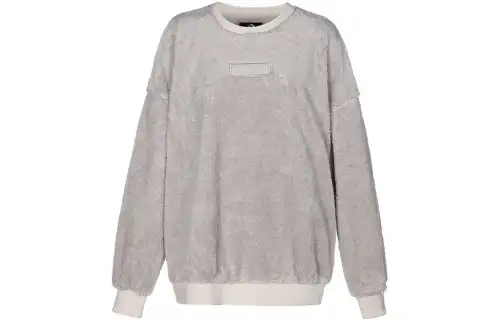 Converse Sweatshirts Women's Khaki Crew Neck Thickened Regular