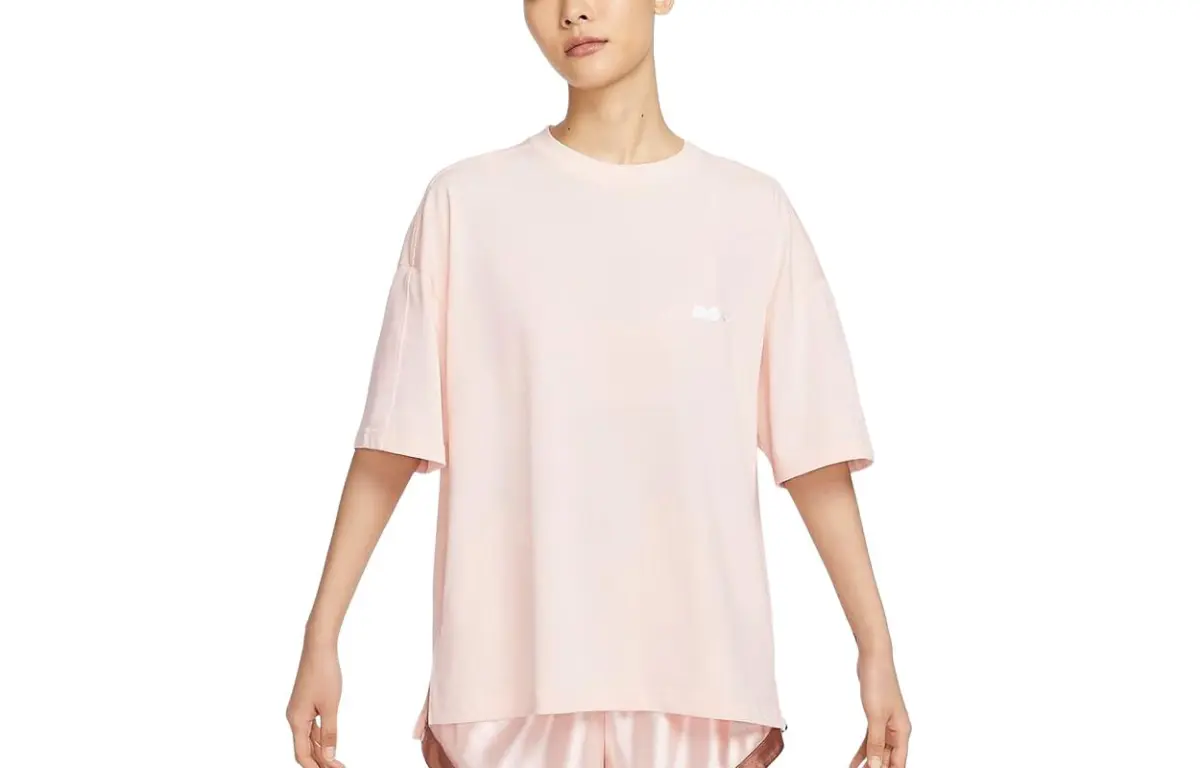 Nike T Shirt Women's Ice Guava/White