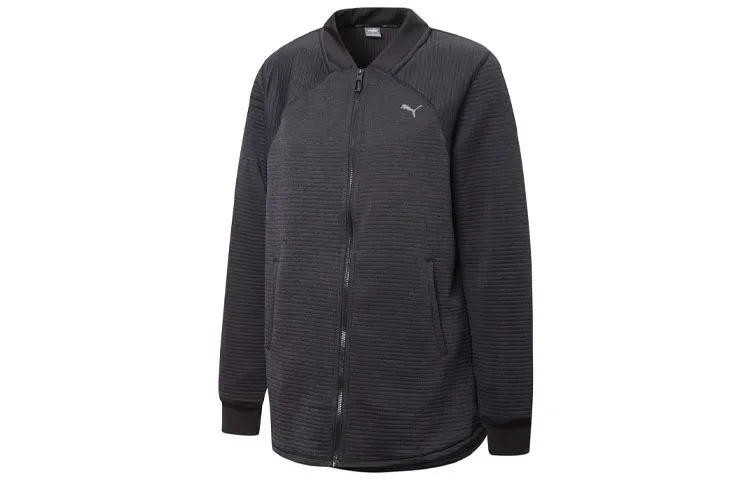 PUMA Jackets Women's Black Stand Collar Moderate Other