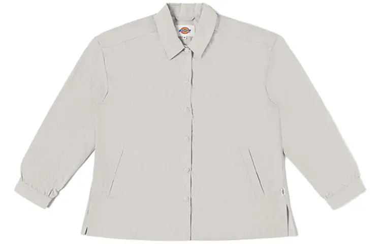 Dickies Shirts Women's Pointed Collar Moderate Straight Fit