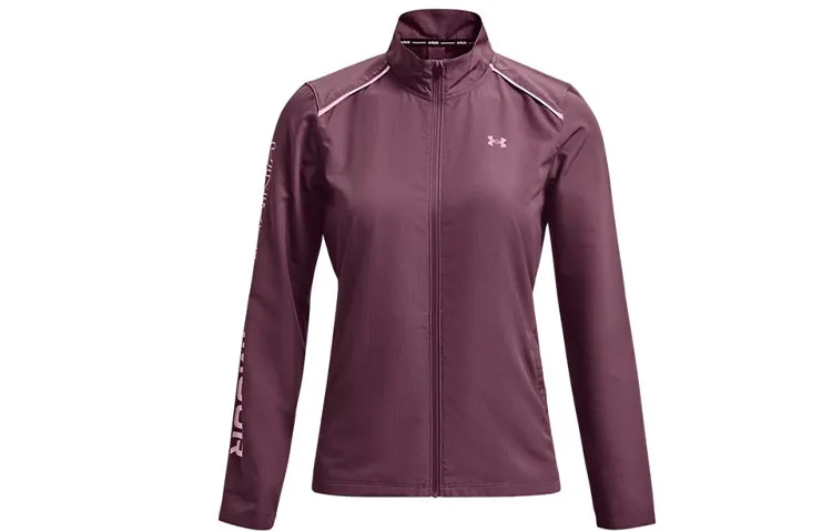 Under Armour Rain Jackets Women's Purple Stand Collar Moderate Other