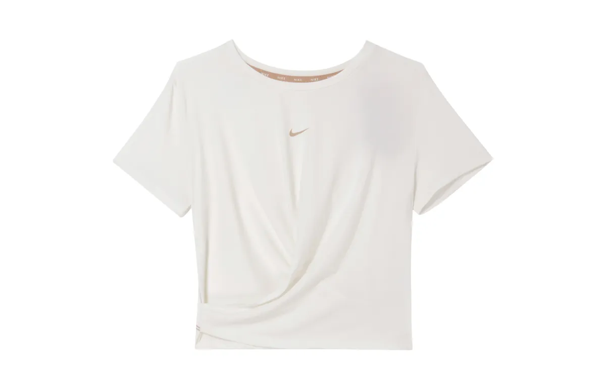 Nike One Luxe Dri-FIT Women's Quick-Drying Short-Sleeved Top White