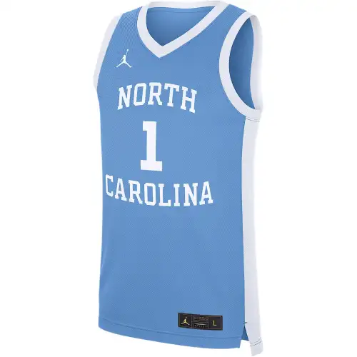 Jordan North Carolina Tar Heels Replica Men's Jordan Brand College Basketball Jersey