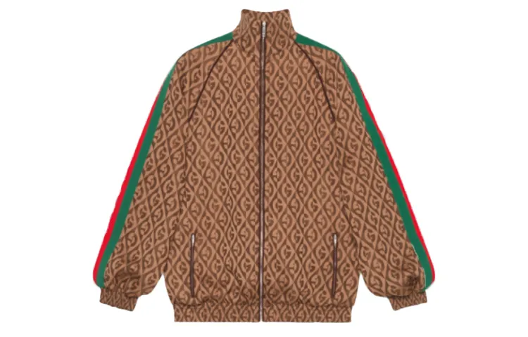 【Previous Season】GG print bomber jacket