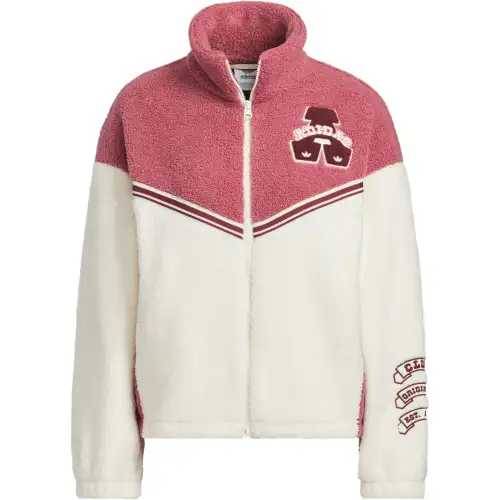 Adidas Originals COLLEGIATE Jacket Women's Dark Pink/Ivory