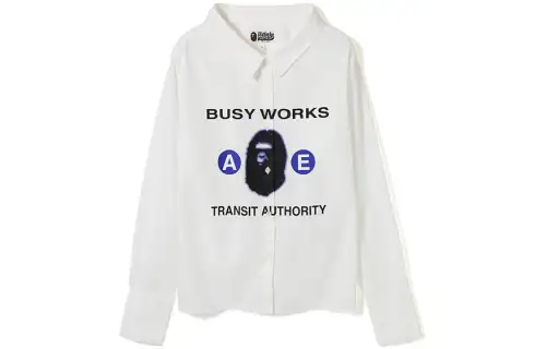 A BATHING APE Shirts Women's Square Collar Moderate Other