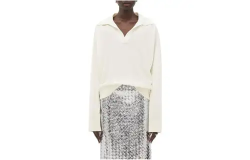 Bottega Veneta Bv Embroidered Polo Shirt