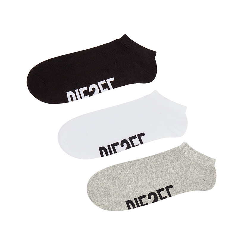 DIESEL Ankle Socks Men’s 3 Pack Mixed Color