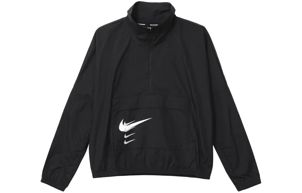 Nike Jackets Women's Black Lapel Moderate Other