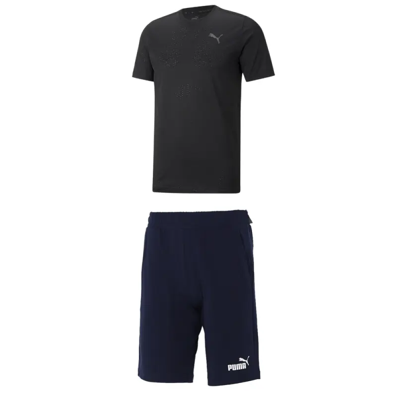 PUMA Casual Sportswear Men's Crew Neck Moderate