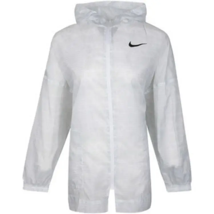 Nike Jackets Women's Gray White Hooded Thin Other