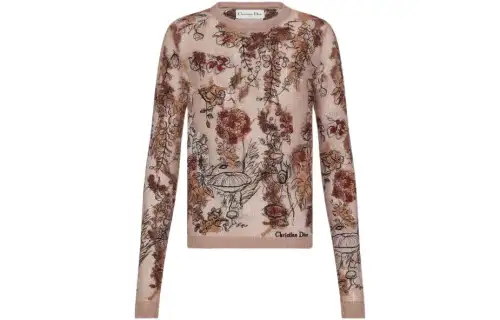DIOR SS23 Chinese New Year Knitwear Women's Rose Pink