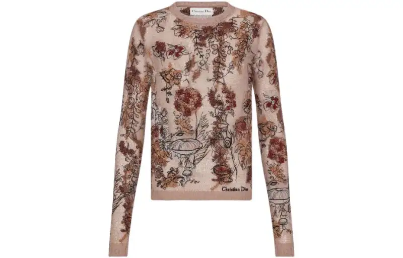 DIOR SS23 Chinese New Year Knitwear Women's Rose Pink
