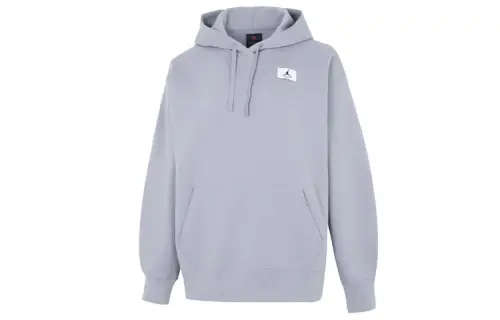 Jordan Sweatshirts Women's Gray Hooded Thickened Regular
