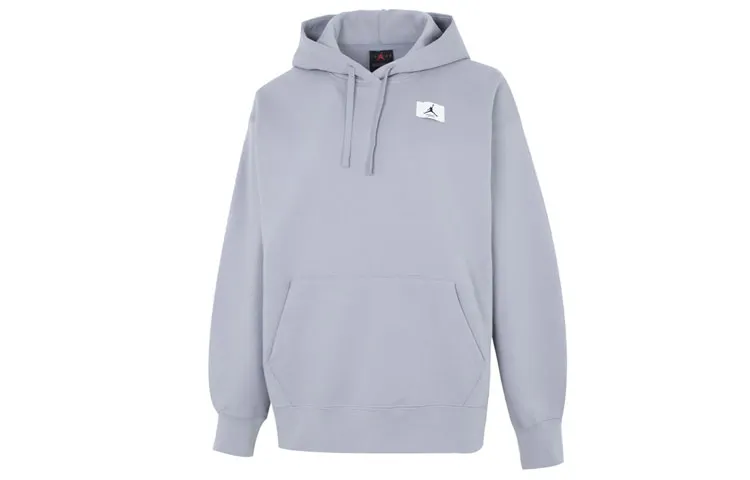 Jordan Sweatshirts Women's Gray Hooded Moderate Straight Fit