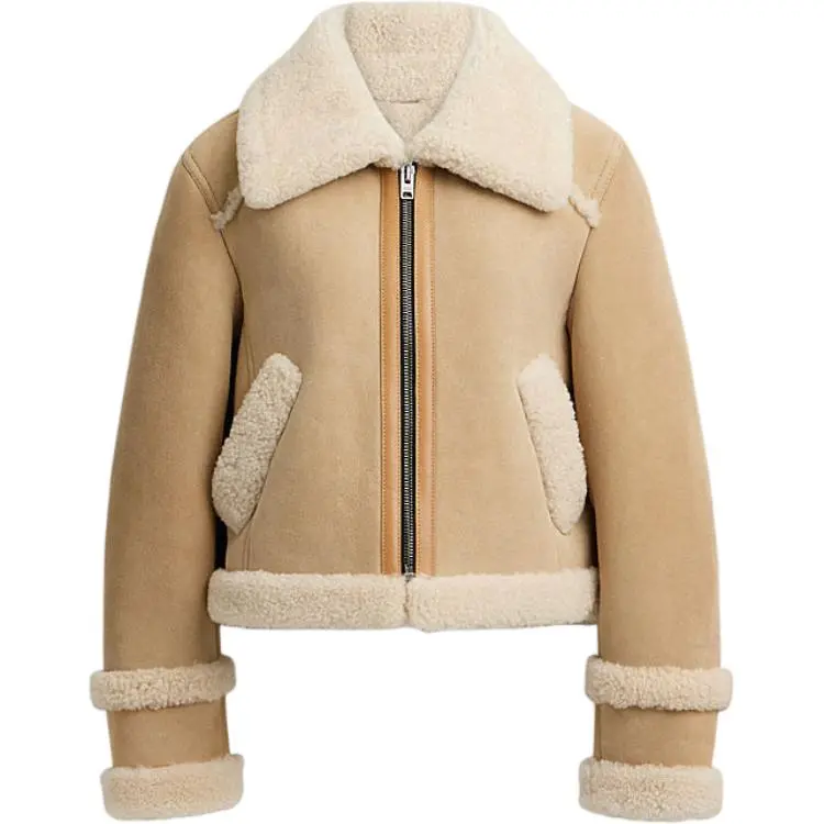 COACH SS24 Jackets & Coats Women's Sand Yellow