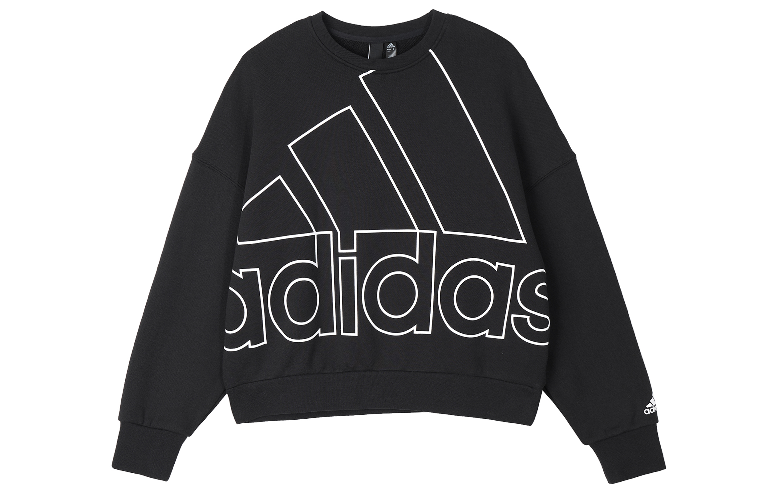 Женский свитшот adidas Big Logo (черный)