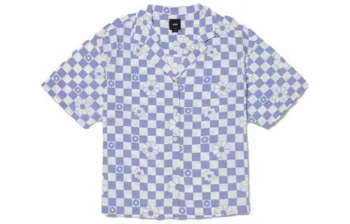 Vans Fairlands Shirts Women's Lavender Lapel Moderate Other
