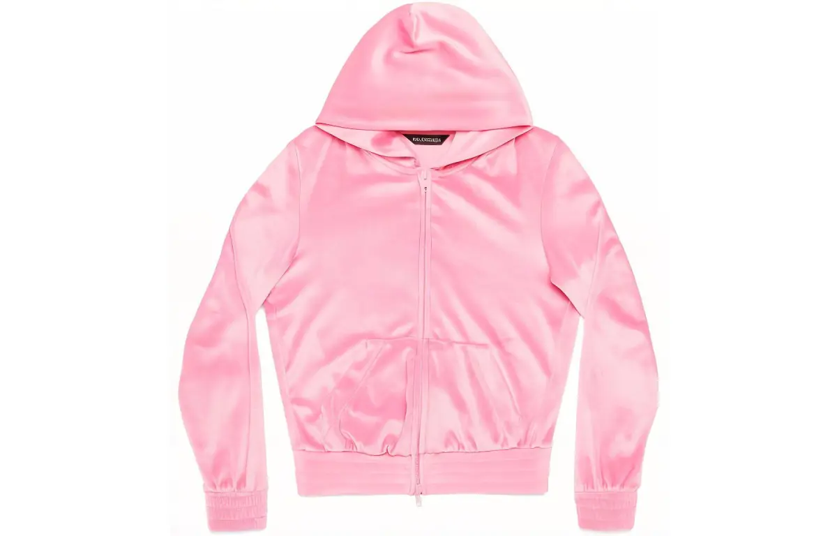 Balenciaga Bb Paris zip-up hoodie