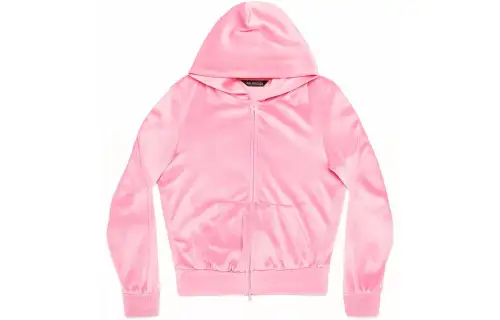 Balenciaga Bb Paris zip-up hoodie