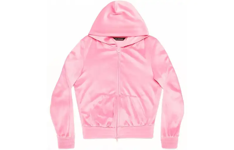 Balenciaga Bb Paris zip-up hoodie