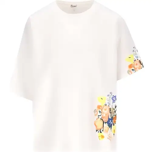 LOEWE Floral Embroidered Crewneck T-Shirt