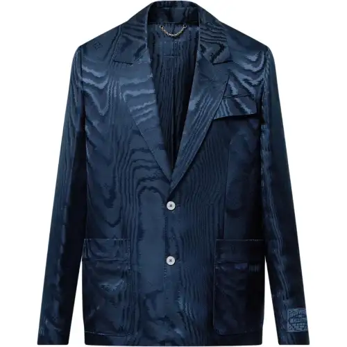 LOUIS VUITTON FW25 Jackets & Coats Men's Blue