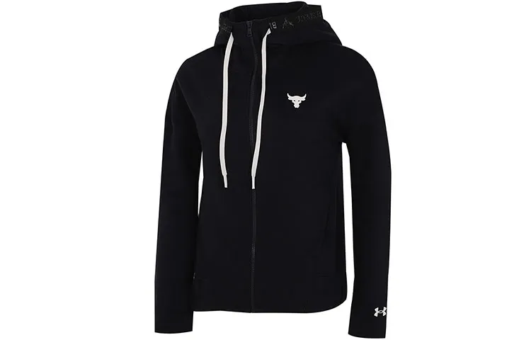 Under Armour Project Jackets Women's Black Hooded Moderate Other