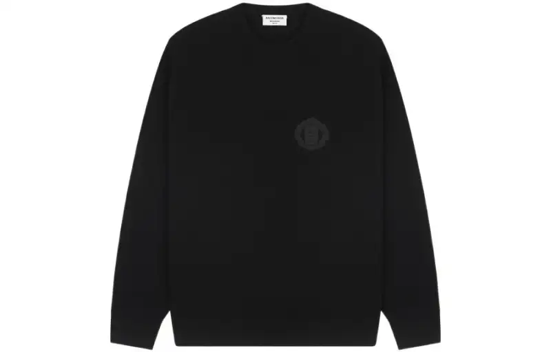 Balenciaga Sweatshirts Women's Black Moderate