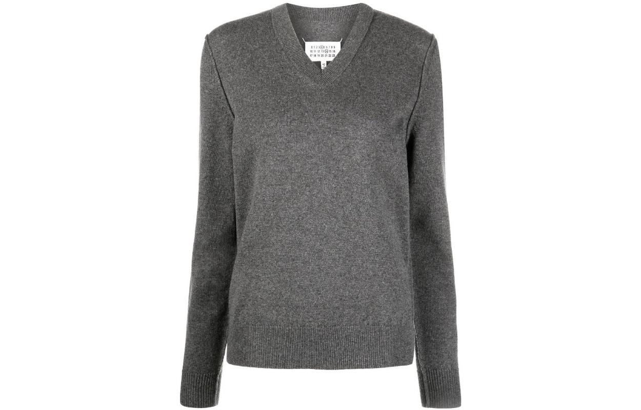 Maison Margiela SS22 Cashmere Sweater Women's Gray