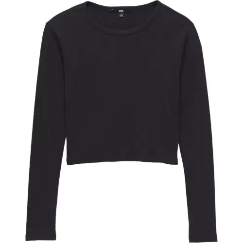 Vans DREW RIB Regular T Shirt Women's Black