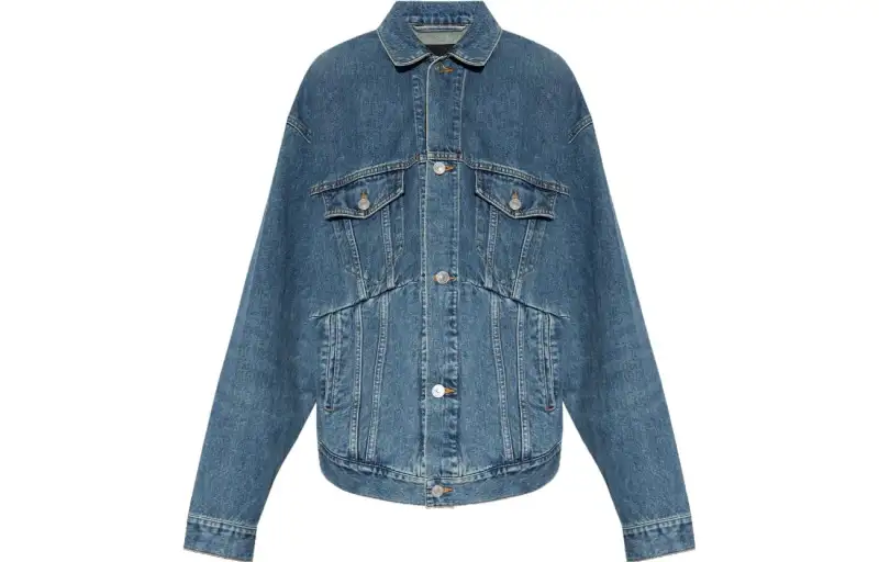 Balenciaga Panelled Denim Jacket