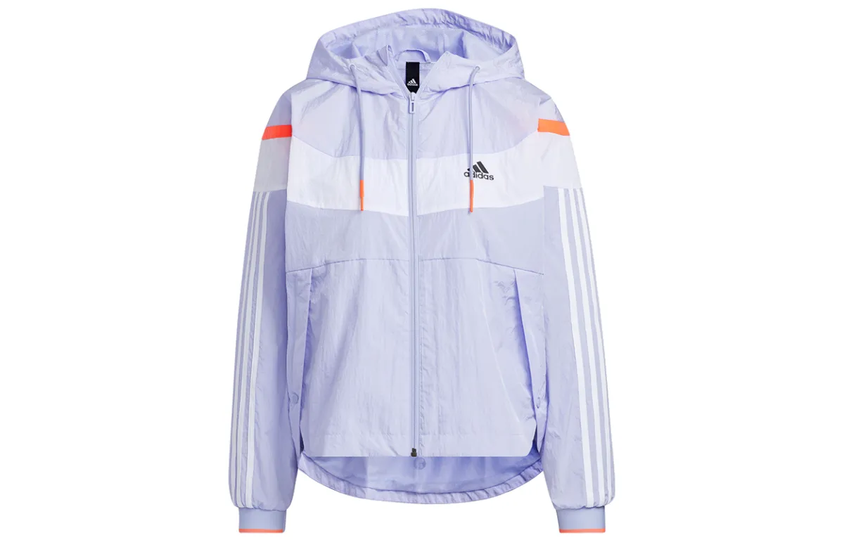 Adidas Jackets Women's Purple Hooded Moderate Other