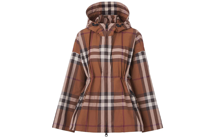【Previous Season】checked hooded jacket