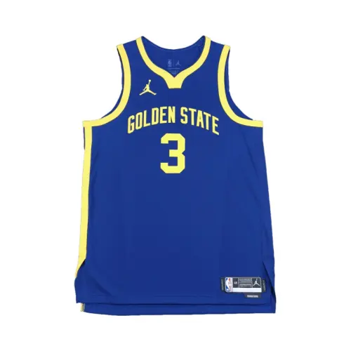 Jordan x NBA Golden State POOLE Basketball Jersey Men's Blue