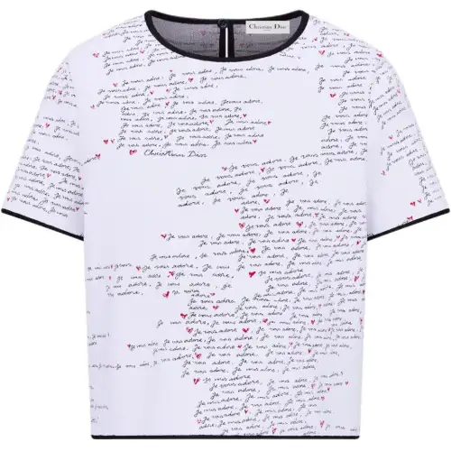 DIOR Qixi Festival Collection SS24 Knitwear Women's White