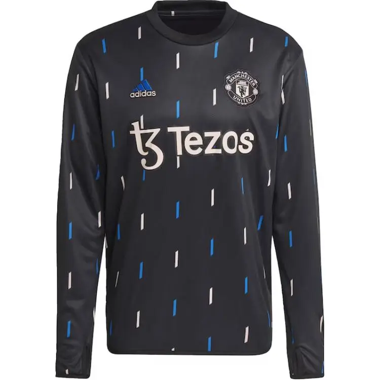 Adidas Manchester United Soccer Jersey Men's Black
