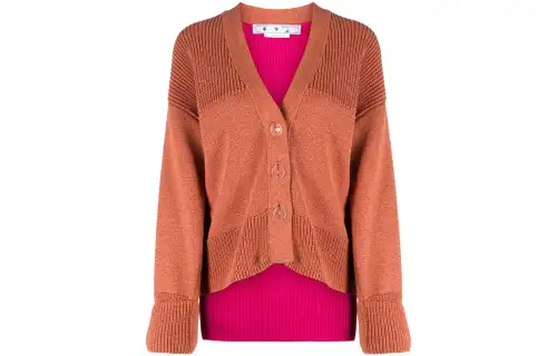 OFF WHITE Knitwear Women's Multicolor V Neck Other